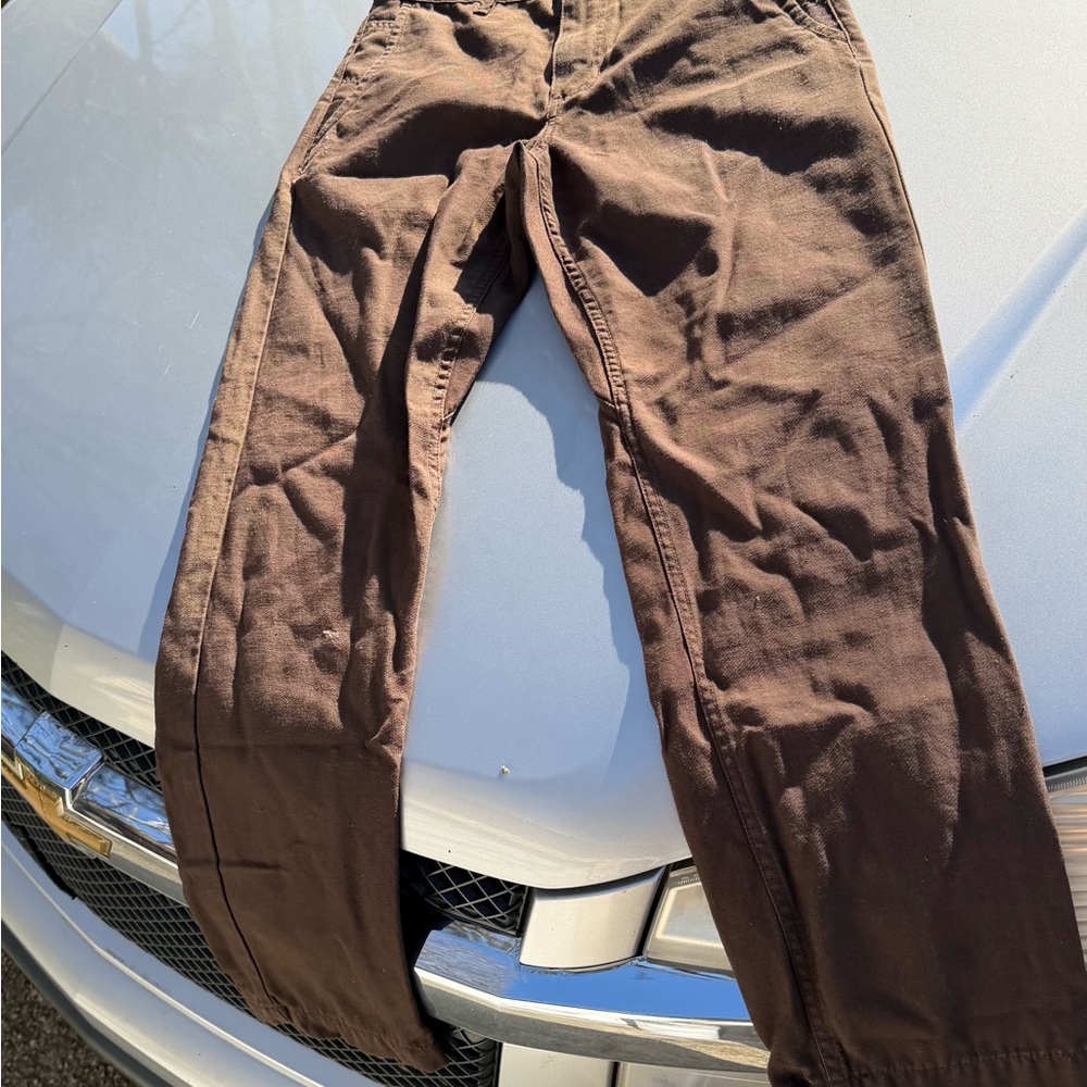 Youth brown vans pants